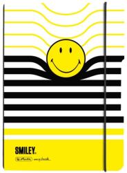 Herlitz Caiet My. Book Flex A5 40f 80 Gr Dictando Coperta Pp, Smiley World B Y Stripes (9479070)