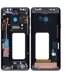 tel-szalk-007902 Samsung Galaxy S9 Plus fekete előlap lcd keret, burkolati elem (tel-szalk-007902)