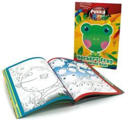 Pukka Pad Carte colorat, A4, 24 file, 100g/mp, coperti carton, PUKKA Herbert Frog (PK-6402-FUN) Carte de colorat