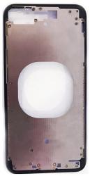 tel-szalk-007993 Apple iPhone 8 fekete színű középső keret oldalsó gombokkal (tel-szalk-007993)