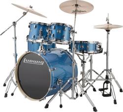 Ludwig Element Evolution Drive dobszett, Blue Sparkle