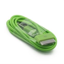  AP-002-GR USB kábel Iphone, Ipad, Ipod-hoz, zöld