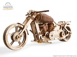 UgearsModels Motocicleta VM-02 - Puzzle 3D Modele Mecanice (UG 4820184120822)