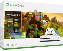 Microsoft Xbox One S (Slim) 1TB + Minecraft Master Collection