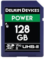 Delkin Devices SDXC Power 2000X 128GB UHS-II/V90 DDSDG2000128