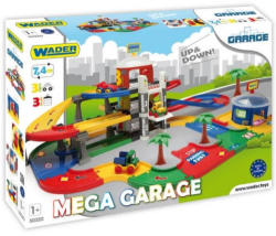 Wader Kid Cars 3D Mega Garázs 7,4m