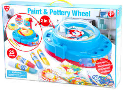 Playgo Paint & Pottery Wheel - korongozó- és festőkészlet (8506)