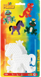Hama Vasalható midi gyöngy sablon szett 3 db-os - póni, béka, dinó
