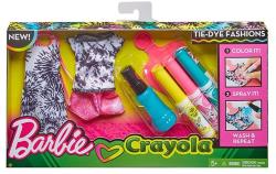Mattel Barbie Crayola - Ruhafestő készlet - rózsaszín (FPW12/FPW13)