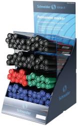 Schneider SIS Display SCHNEIDER Maxx 130, 80 markere permanente (40-negre, 20-albastre, 10-rosii, verzi) (S-300802)