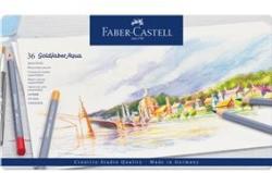 Faber-Castell Creioane colorate Aquarelle 36 culori Goldfaber cutie metal Faber-Castell (FC114636)