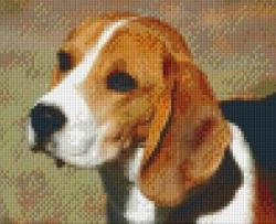 Pixelhobby Kutya képkészlet, 4 alaplapos (804042)