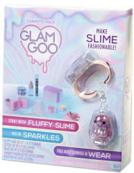 MGA Entertainment Glam Goo konfetti ékszerkészítő slime szett