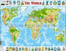 Larsen Föld domborzata 80 db-os (LAR13634)