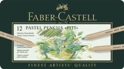 Faber-Castell Creioane Pastel Pitt 12 culori Faber-Castell (FC112112) - ihtis