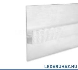 Ledium LED gipszkarton árnyékfúga profil, 40 mm, ezüst eloxált alumínium, 2m (OH9113825)