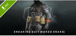 Konami Metal Gear Solid V The Phantom Pain Sneaking Suit Naked Snake DLC (PC)
