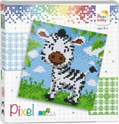 Pixelhobby Pixel 4 alaplapos szett - Zebra (44013)