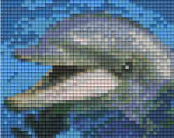 Pixelhobby Delfin képkészlet, 1 alaplapos (801001)