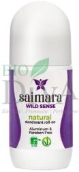 Saimara Deodorant roll-on natural cu rodie Wild Sense Saimara 50-ml