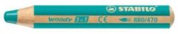 STABILO Creion colorat 3 in 1 Woody Stabilo ultramarin 880/40 (880/40)