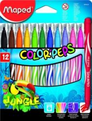 Maped Carioci Color Peps Jungle 12 culori/set Maped 845420 (845420)