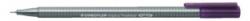 STAEDTLER Fineliner 0.3 mm Triplus 334 Staedtler mov inchis STA334-61 (STA334-61)