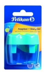 Pelikan Ascutitoare plastic dubla diverse culori Pelikan 700429 (700429)