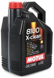 Motul 5W-40 8100 X-clean C3, 5 Litri