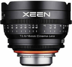 XEEN 16mm T2.6 Cine (Nikon F) fényképezőgép objektív vásárlás, olcsó XEEN  16mm T2.6 Cine (Nikon F) fényképező objektív árak, akciók