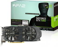 KFA2 GeForce GTX 1060 EX OC 3GB GDDR5 (60NNH7DVM6OK)