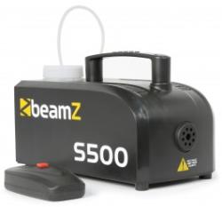 BeamZ S500 Masina de fum, carcasa plastic, 500W, 50m³, 0.4l, BeamZ (160.434)