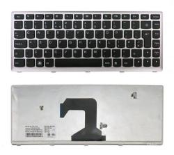 Lenovo Tastatura Notebook Lenovo IdeaPad U410 UK, Silver Frame, Black 9Z. N7GSQ. A0U (9Z.N7GSQ.A0U)