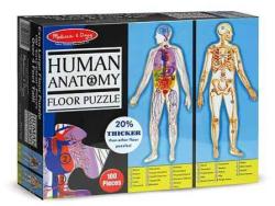 Melissa & Doug Puzzle de podea MD0445 (100) - Corpul Uman