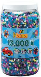 Hama Vegyes vasalható midi gyöngy 11-féle színű 13000 db-os