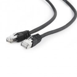 Gembird Patchcord Gembird RJ45, Cat. 6A, S/FTP, 0.5m, Black (PP6A-LSZHCU-BK-0.5M) - flax