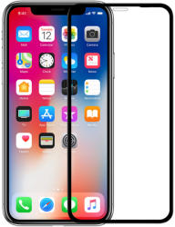 Apple XR Üvegfólia - 3D üvegfólia fekete kerettel - tokgalaxis