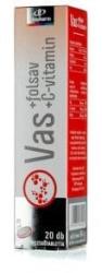  InnoPharm Vas + Folsav + C-vitamin pezsgőtabletta - 20db - bio