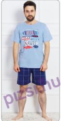 Vienetta Extra méretű rövidnadrágos férfi pizsama (FPI429 1XL)