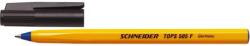 Schneider Pix SCHNEIDER Tops 505F, unica folosinta, varf fin, corp orange - scriere albastra (S-150503) - officeclass