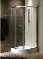 Radaway Premium Plus A 1900 zuhanykabin 90x90 íves, barna üveg (cikkszám: 30403-01-08N) (30403-01-08N)