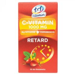 1x1 Vitaday C-vitamin 1000 mg+D3+csipkebogyó RETARD tabletta 50 db
