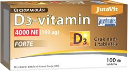 JutaVit D3-vitamin Forte 4000NE tabletta 100 db