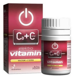 Vita Crystal E-lit Vitamin - Kalcium+Cester C kapszula 60 db