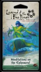Fantasy Flight Games The Legend of the Five Rings LCG: Meditations on the Ephemeral Dynasty Pack kártyajáték