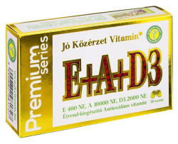 Jó Közérzet Prémium E+A+D3-vitamin kapszula 30 db