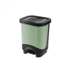 Tontarelli Cos cu pedala, 24 litri, Idea, cadru negru (T1-8105894) Cos de gunoi