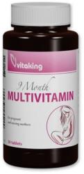 Vitaking 9 Month Multivitamin terhesvitamin tabletta 30 db