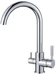 Bivio csaptelep víztisztítóhoz 3-utas, KRÓM, VOGUE (3W-CR-VOG)