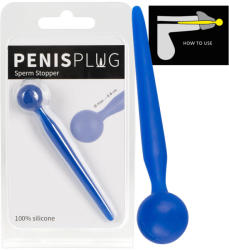You2Toys - Dilator Sperm Stopper - gömbös, szilikon dilátor (kék)